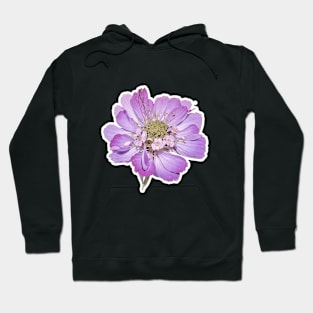 Purple Flower, Beautiful Flowers Hoodie